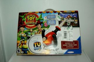 Jakks Pacific Toy Story Mania Point And Shoot Tv Plug N Play Game Box.
