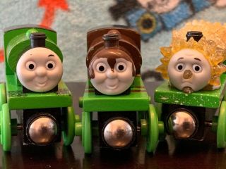Thomas & Friends Wooden Railway - Adventures Of Percy “choco - Lot” Guc Good/used