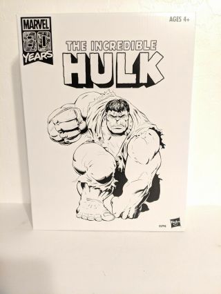 Hulk Marvel Legends 80th Anniversary Grey Hulk Hasbro In Hand