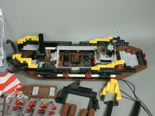 Rare Lego Giant Pirate Ship Set 6285 Black Seas Barracuda Boat,  Minifigures NR 2