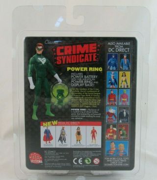 DC Direct Crime Syndicate Power Ring Action Figure,  in Package 2