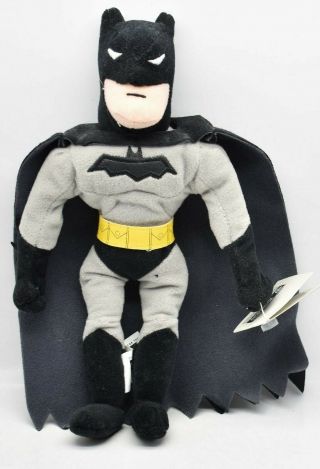 Batman Bean Bag Plush 10 " Figure Warner Bros.  1998 Dc Comics