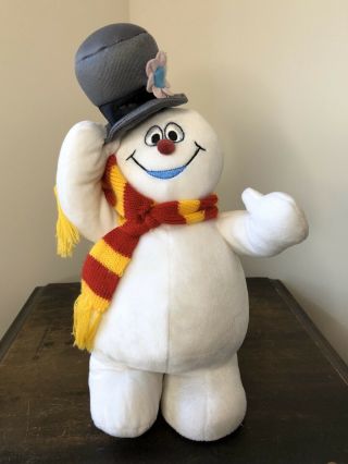Frosty The Snowman Christmas Musical Animated Plush 15 " Hallmark Singing Dancing