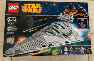 Lego Retired Star Wars 2014 Imperial Star Destroyer 75055 Sealed/unopened
