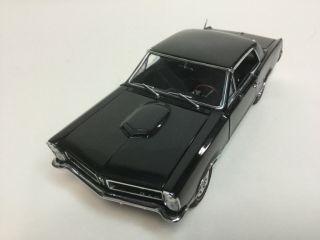 Danbury 1965 Pontiac GTO Rare Black 1:24 Display Model,  No Box 2