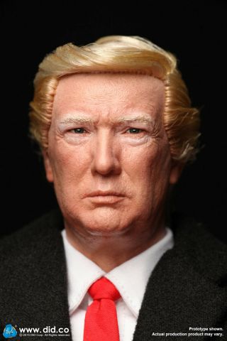1/6 DID Action Figure U.  S.  45th President of the United State Donald Trump AP003 3
