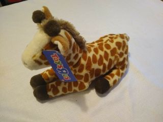 Toys R Us Geoffrey Inc Plush Baby Giraffe 2013 Small Stuffed Animal 12 " X 8.  5 "
