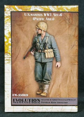 $8.  88 Nr Figure Blowout Evolution 35069 1/35 Resin Us Marines Ww2 Pacific 6