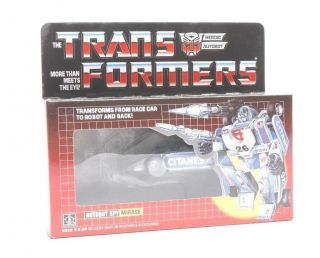 Reissue Hasbro G1 Transformers Mirage Figure Brand In