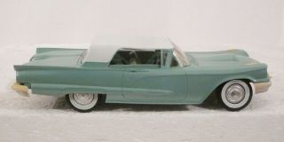 AMT Dealer Promo Friction Car: 1959 Ford THUNDERBIRD (T - Bird) 2 - Door Hardtop 2