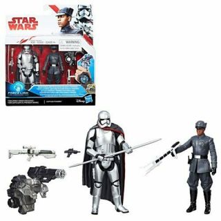 Star Wars: The Last Jedi Finn (first Order Disguise) Vs.  Captain Phasma 3 3/4 - In