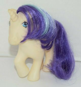 My Little Pony G1 Mlp Glory Unicorn 1983 Vintage Hasbro Glitter Shooting Star