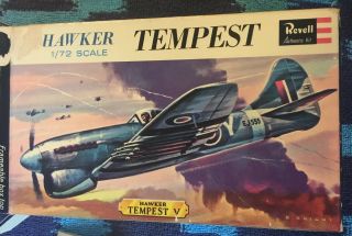 44 - 620 Revell 1/72nd Scale Hawker Tempest Plastic Model Kit