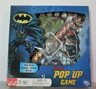 Dc Batman Pop Up Board Game With Instructions 2 To 4 Players Age 4,  Euc