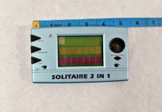 Mga Entertainment Solitaire 2 In 1 Handheld Game (1999) Ships