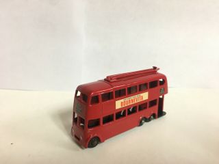 Matchbox Lesney 1 - 75 No.  56 London Trolleybus Bovril Bournevita Custom