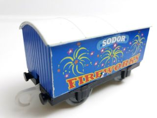 Sodor Fireworks Boxcar Thomas & Friends Trackmaster 2009 Mattel