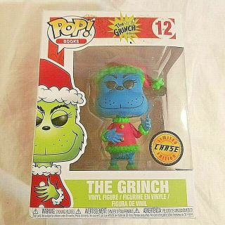 Funko Pop Books The Grinch 12 Dr.  Seuss The Grinch 21745 Chase Limited Edition