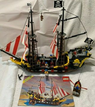 Lego Pirate Ship Complete Set 6285 Black Seas Barracuda