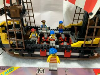 LEGO PIRATE SHIP COMPLETE SET 6285 BLACK SEAS BARRACUDA 3