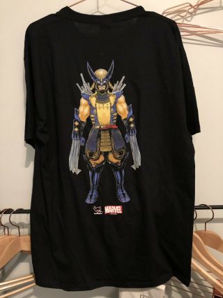 Muhomono Samurai Wolverine Sdcc 2019 Exclusive Tamashii Nations Shirt Large L