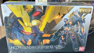 Bandai Gundam Uc Unicorn 02 Banshee Norn Real Grade Rg 1/144 Model Kit Usa