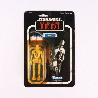 1983 8d8 Star Wars Return Of The Jedi Vintage Droid Action Figure Moc By Kenner