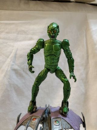 2002 Toybiz Spider - Man Movie Poseable Green Goblin Complete Action Figure