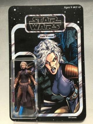 Star Wars Custom Carded - Expanded Universe The Dark Woman Jedi (an 
