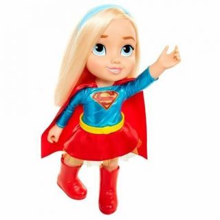 15 " Dc Hero Comics Supergirl Toddler Petite Doll Girls Toy