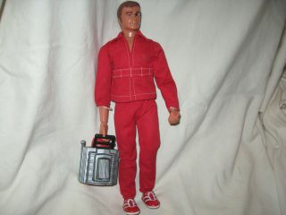 Six Million Dollar Man Figure Doll Steve Austin Bionic 1975 Kenne