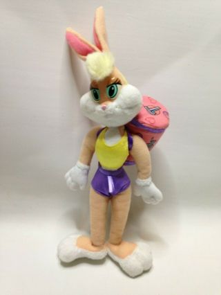 1996 Vintage Space Jam 11 " Stuffed Plush Doll Lola Bunny Toon Squad Looney Tunes