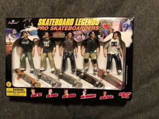 Imperial Toys Skateboard Legends Pro Skateboards Figures Dc Alien Workshop
