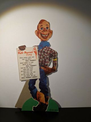 Howdy Doody Poll - Parrot Shoe Store Display