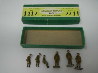 Vintage Dinky Toys Military Army Royal Artillery Personnel No.  160