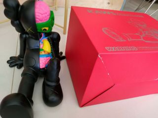 2013 Kaws Black Dissected Resting Place 16 " Bff Companion Slate Open Holiday 4ft