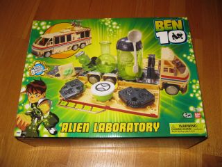 Bandai Ben 10 Alien Laboratory Grandpa Max Rv Rust Bucket 13 " Bus 2006 Box