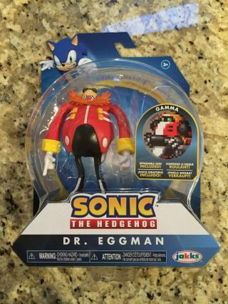 Sonic The Hedgehog Dr.  Eggman Bendable Flexible Action Figure