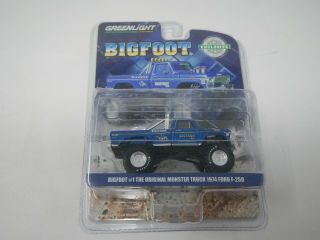 Greenlight Hobby Exclusive Bigfoot 1 The Monster Truck 1974 Ford F - 250