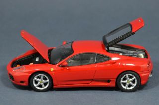 1/43 Ferrari 360 Modena Open Bonnet,  Hood & Trunk Kyosho Diecast Car Model