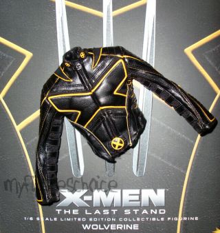 Hot Toys - 1:6 X - Men : The Last Stand " Wolverine " Black Jacket