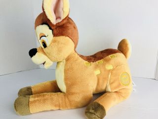 Disney Store Bambi Plush Stuffed Animal Toy 12”