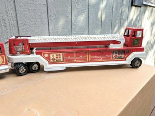 Vintage Tonka Fire truck 1 Hook And Ladder Fire Engine 3