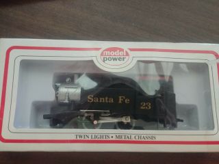 Ho Scale Model Power Steam Locomotive Santa Fe