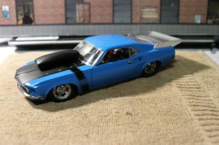 1/24 Scale Danbury Rare 1969 Ford Mustang Boss Pro Street Rod