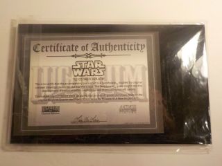 Star Wars Acme Archives R2 - D2 Sketchplate McQuarrie Design 395 of 1000 2