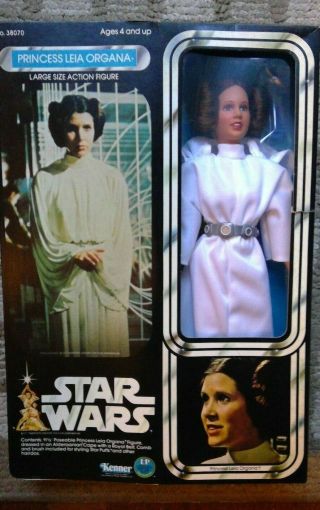 Vintage 1978 Kenner Star Wars 12 " Princess Leia Doll