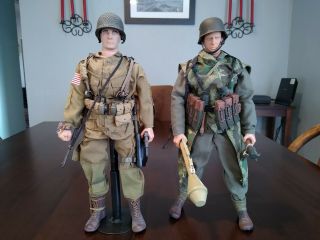 21st Century Toys Ultimate Soldier 1/6 Scale Us Paratrooper / German Grenidier