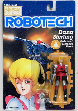 Matchbox Harmony Gold Robotech Vintage Dana Sterling Moc Mosc C - 7,
