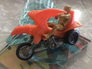 Hot Wheels Redline Rrrumbler Bold Eagle Orange With Rider